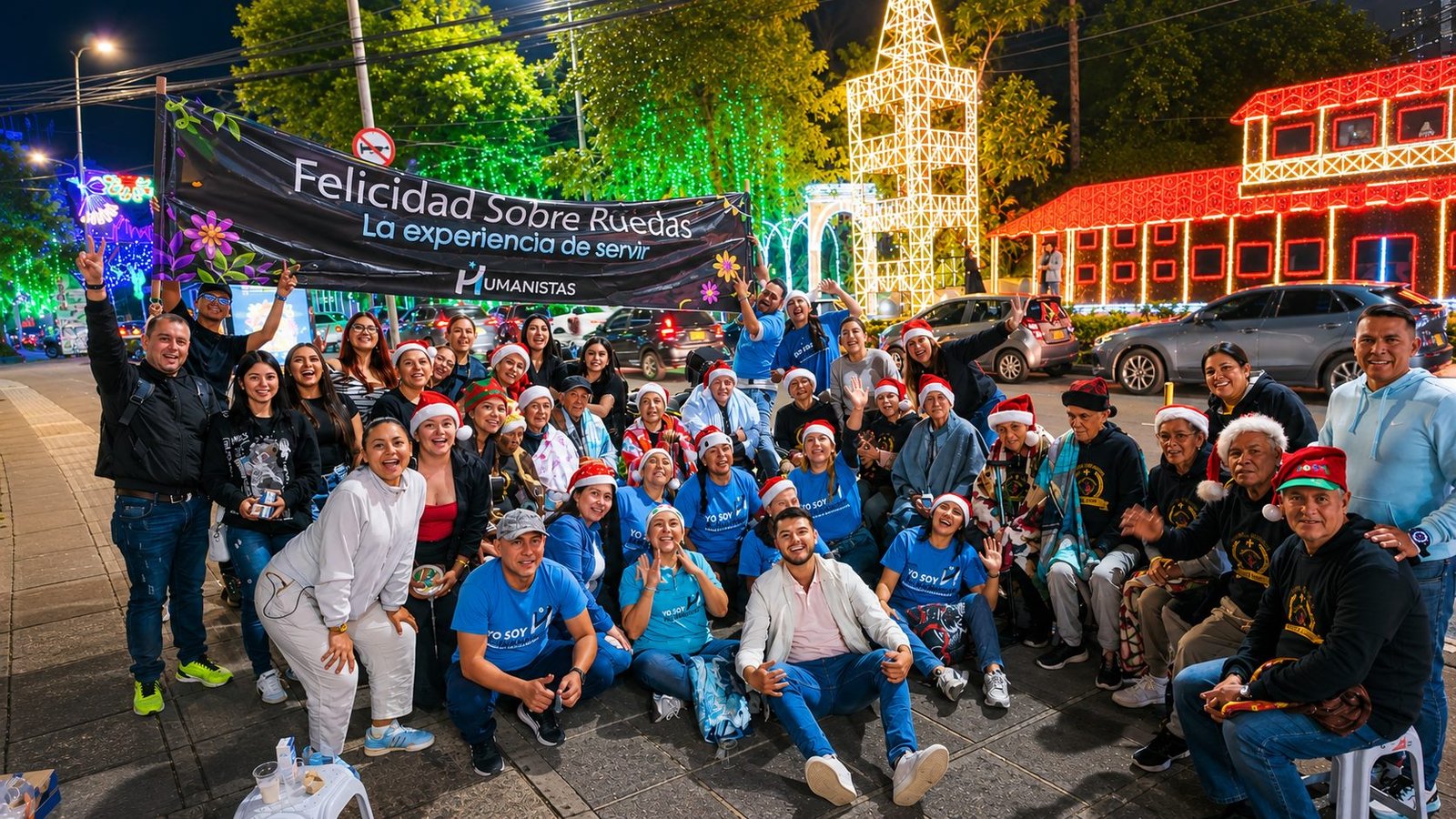 Equipo Fundación Humanistas - Felicidad sobre ruedas